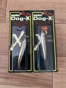 【Megabass】廃盤？Dog-X Mテネシーシャッド SLIDING&WALKING セット