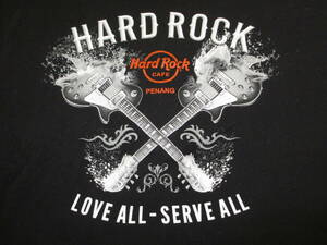 L46◇Hard Rock Cafe Tシャツ◇Gibson レスポール◇L◇ギブソン Les Paul◇ハードロックカフェ ロゴTシャツ◇