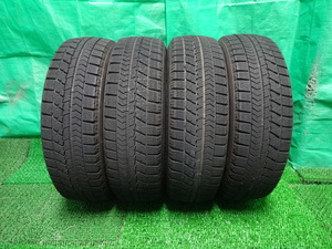 155/65R14●ブリヂストン ブリザック BRIDGESTONE BS BLIZZAK VRX 中古冬タイヤ4本●ム7