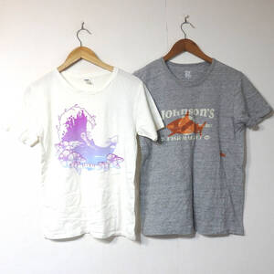 【送料無料】グラニフTシャツ２枚セット/Sサイズ　Design Tshirts Store graniph　サーフ