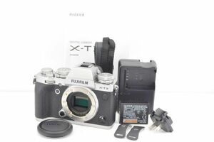 良品★FUJIFILM フジフィルム X-T3 ボディ シルバー ミラーレス一眼カメラ R1865