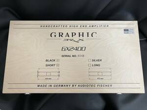 BRAX　150W×4chパワーアンプ　GRAPHIC　GX2400　美品　国内正規品