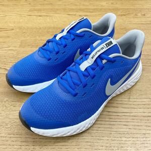 【美品☆サイズ23.5㎝】NIKE ＊ ナイキ ■ REVOLUTION 5 GS レボリューション5GS BQ5671-403 スニーカー 靴 ジュニア ランニングシューズ