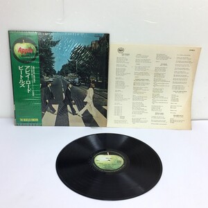 □【同梱可】【80】ジャンク品 Apple Records THE BEATLES FOREVER ザ ビートルズ ABBEY ROAD アビイ ロード 黒盤 帯付き 動作未確認