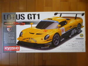 希少・新品・未開封／1/10　RC　ロータス　GT1　1台／京商　ピュアテンEP　スパイダー TF-3 4WD