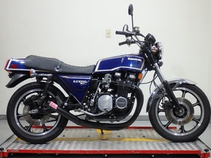 【38505】Kawasaki　KZ1000Mk-Ⅱ　34662ml　社外集合マフラー　アップハンドル　各ワイヤー類延長　外装　シート　ウィンカー【動画あり】