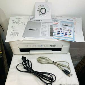 プリンター EPSON EW-052A C671A インクジェットプリンター 動作品 目詰まりで色が出ない(画像参照) 1円スタート 1円ショップ 