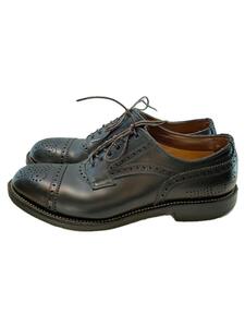 foot the coacher◆ストレートチップ/外羽根/ドレスシューズ/US8.5/BLK/レザー/1312012