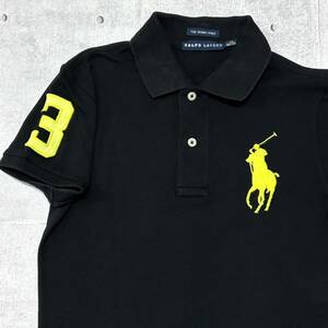 RALPH LAUREN SKINNY POLO ポロシャツ ラルフローレン　　スキニー ピマコットン 上質素材 ストレッチ ビッグポニー ナンバリング 柳10179