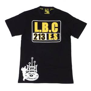 Defy Era L.B.C S/S T Shirts LBC ロングビーチ 半袖 Tシャツ (ブラック) (S) [並行輸入品]