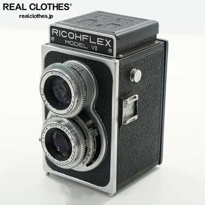 RICOHFLEX/リコー MODEL VII ANASTIGMAT 1:3.5/8cm 二眼レフカメラ 動作未確認 /000