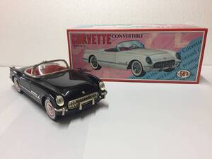 『 CORVETTE 玩具』 CONVERTIBLE TYPE1953 日本製 フィフティーズ ダイキャスト ブリキ ミニカー コルベット レトロ ★古時家★