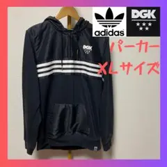 アディダス DGK パーカー ファイヤーバード XL ブラック adidas