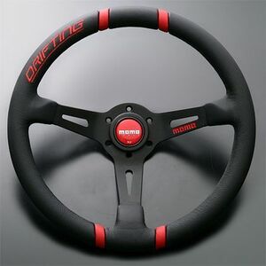 正規輸入品 モモ ステアリング ドリフティング 35パイ レッド MOMO DRIFTING 85mmディープコーン