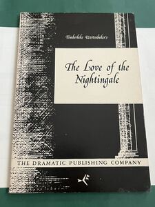 The Love Of The Nightingale 洋書 Timberlake Wertenbaker ペーパーバック ティンバーレイク・ウェルテンベイカー　戯曲