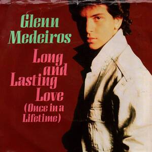 Glenn Medeiros 「Long And Lasting Love (Once In A Lifetime)」米国盤プロモ用EPレコード