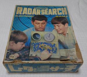 ★レトロ☆ZZZ★珍品「EPOCH‘S RADAR SEARCH Electronic GAME エポック社のレーダーサーチゲーム 45×30cm」当時物 ビンテージ 現状渡し