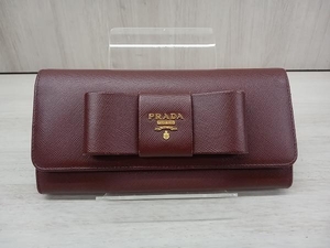 PRADA プラダ サフィアーノフィオッコ 長財布