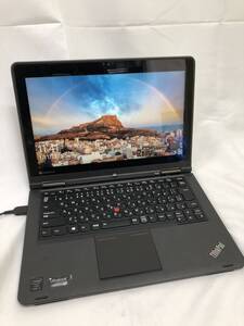 Lenovo レノボ ThinkPadTwist Ultrabook corei3 ノートパソコン ウィンドウズ 　4GB 初期化済　windows8 pro BH0122-35