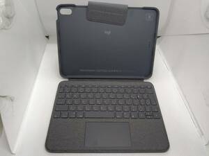 ●Logicool●FOLIO TOUCH/キーボードケース　YU0043　/IK1094BKA /iPad Air第4世代用 