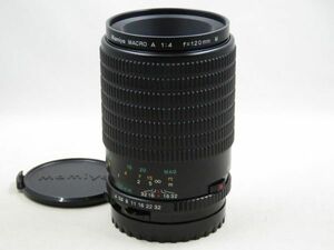 [21861Z4]★新品級美観★MAMIYA MACRO A 645 120mm F4 MACRO