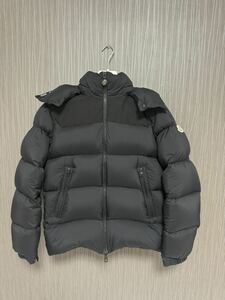 美品 1円スタート モンクレール メンズ MONCLER フード取り外し フルジップ ダウンジャケット Wargnier MCWARGNIER1 ブランド 黒 保存袋