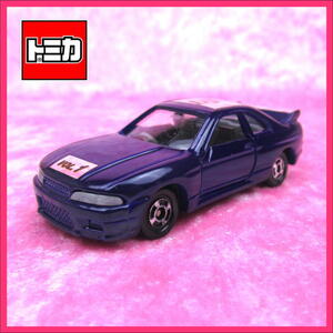 トミカ ミニカー★ 1995年 日産スカイラインGT-R R33 No.20 DJ Vol.1 ／パープル／1点 Used