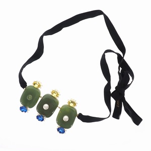 マルニ MARNI 18SS NECKLACE WITH RESIN SPHERES スフィア 樹脂 ネックレス U グリーン 緑 COMVW52A00 国内正規 レディース