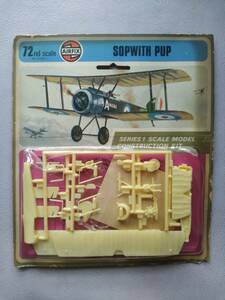 【AIRFIXエアフィックス/英陸海軍】SOPWITH PUP ソッピース パップ(子犬)戦闘機【日本海軍1920年水上機母艦若宮の艦首滑走台から離陸成功】