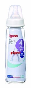 ピジョン 【耐熱ガラス製 240ml】 スリムタイプ 哺乳びん