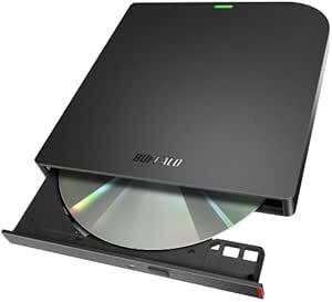 【Amazon.co.jp限定】バッファロー USB3.2(Gen1)/3.0 外付け DVD/CDドライブ 書込みソフト バスパ