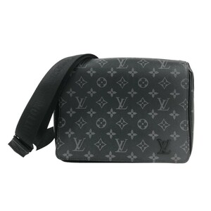 ルイ・ヴィトン LOUIS VUITTON ディストリクトPM M46255 モノグラム・エクリプス ショルダーバッグ メンズ 中古