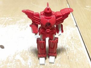 † 機甲警察メタルジャック メダルジャックガム ① ハイパーレッドジャックアーマー フィギュア 人形 模型 食玩 当時物 Kabaya カバヤ