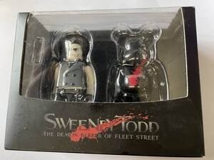 KUBRICK SWEENEY TODD & BE@RBRICK SET ABS&PVC　100%　ベアブリック　MEDICOM TOY　メディコムトイ