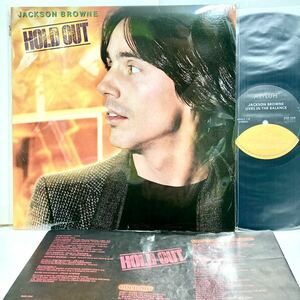 【US盤】Hold Out ホールド・アウト/ Jackson Browne ジャクソン・ブラウン 【LP アナログ レコード 】