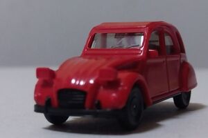 ★シトロエン　2CV（レッド）　　　　1/87ヘルパ★