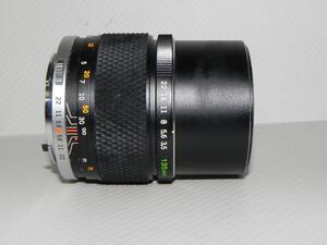 OLYMPUS OM-SYSTEM E.ZUIKO AUTO-T 135mm/f 3.5 レンズ(ジャンク品)