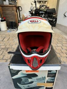 BELL MOTO4 RJヘルメット　希少箱付き　ビンテージ　オフロード　当時物　moto3