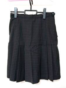 韓国制服　スカート　ウエスト74cm　　最安送料185円　0727