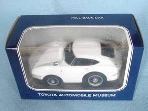 ▼▼トヨタ 2000GT 白 TOYOTA 2000GT White プルバックカー▼▼