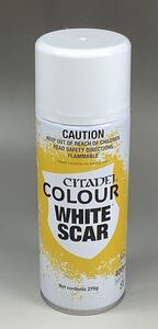 シタデルカラースプレー ホワイトスカー Games Workshop ゲームズワークショップ WHITE SCAR 400ml