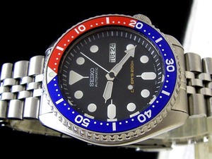 709/セイコー 7S26-0020 SKX009 ダイバー ブラックボーイ