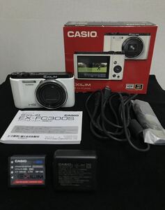 D423★CASIO カシオ EX-FC300S EXILIM エクシリム コンパクトデジタルカメラ 動作確認済み