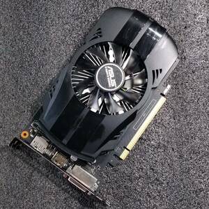 【中古】ASUS PH-GTX1050TI-4G 外装汚れあり