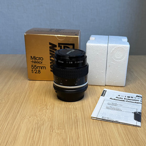 箱付き Nikon ニコン Ai-s Micro Nikkor 55mm f2.8 カメラレンズ