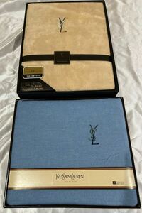 イブサンローラン YSL YVES SAINT LAURENT 寝具　起毛シーツ　綿ボアシーツ