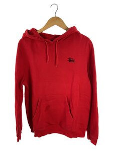 STUSSY◆パーカー/S/コットン/RED/218054