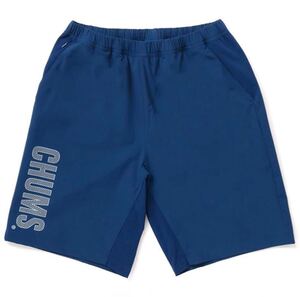 新品チャムスCHUMS メンズショートパンツ Airtrail Stretch CHUMS Shorts エアトレイル ストレッチ ショーツネイビーMサイズ