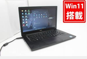 訳有 12.5インチ DELL Latitude 7280 Windows11 高性能 六世代 i5-6300U 8GB 256GB-SSD カメラ 無線 Office付 中古パソコンWin11 税無