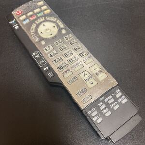 M6690 返品OK 動作確認済み　表カバー無し　Panasonic テレビリモコン EUR7629Z50